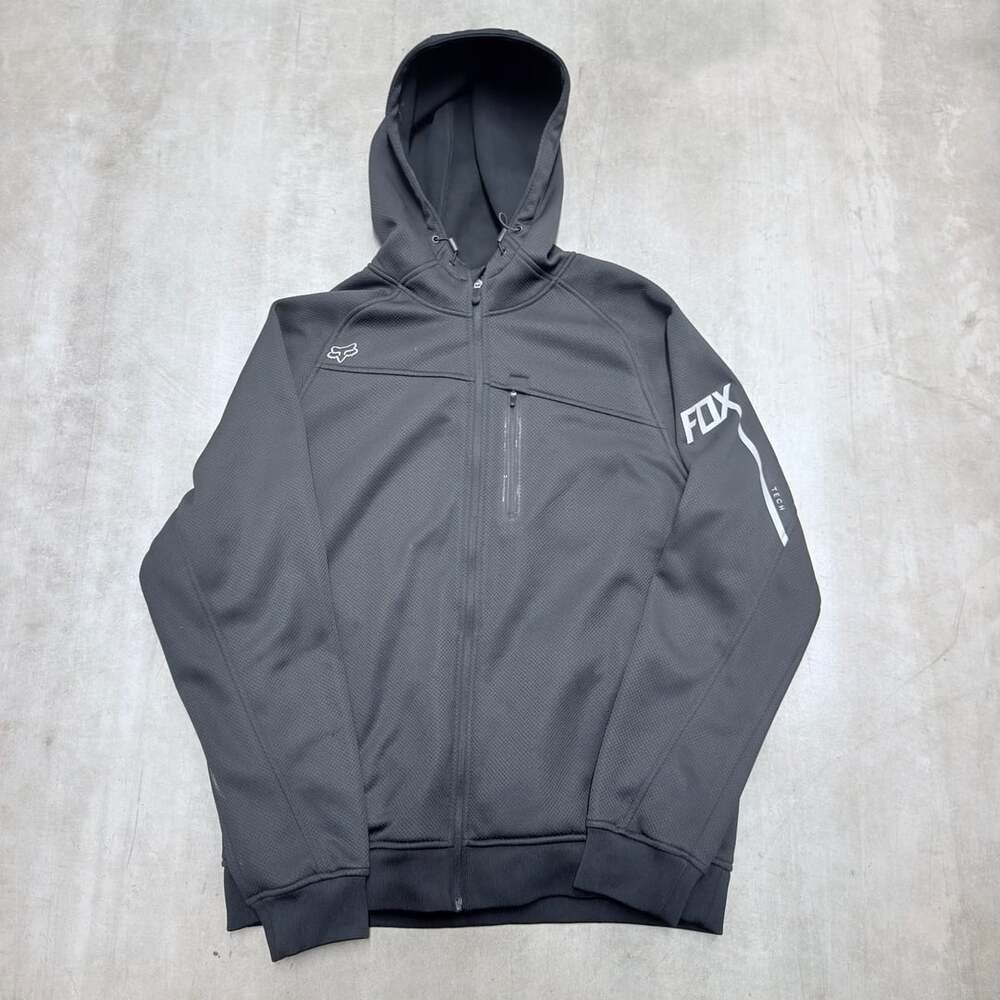 Fox Racing Active Tech Black Full Zip Hoodie Jacket XL